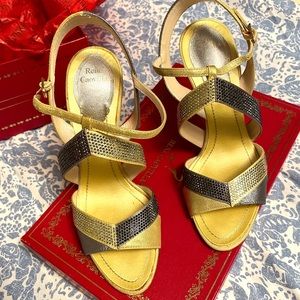 Rene Caovilla crystal Sandals